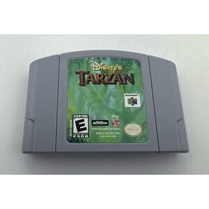 Disney's Tarzan Nintendo 64 N64 Original Authentic Tested Fast Shipping Gaming